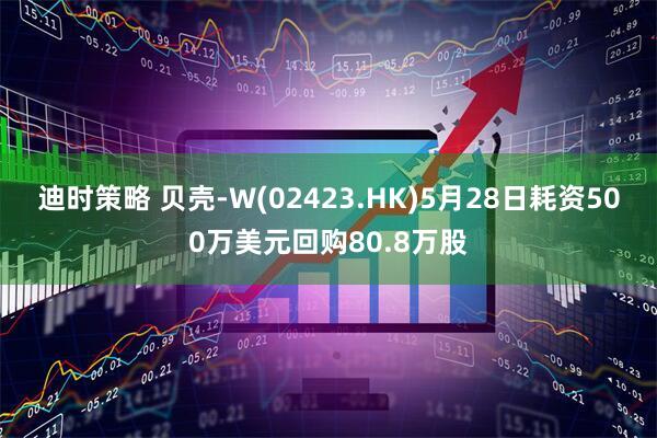 迪时策略 贝壳-W(02423.HK)5月28日耗资500万美元回购80.8万股