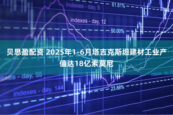 贝思盈配资 2025年1-6月塔吉克斯坦建材工业产值达18亿索莫尼