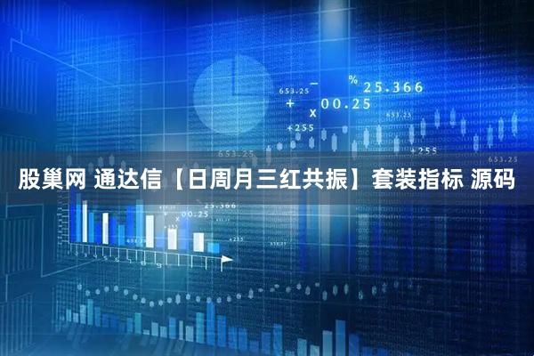 股巢网 通达信【日周月三红共振】套装指标 源码