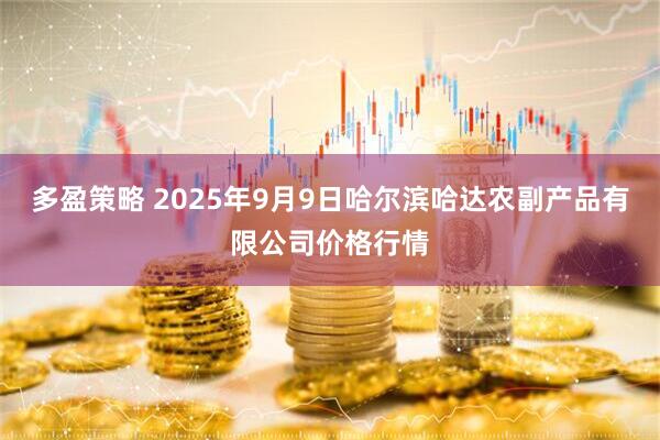 多盈策略 2025年9月9日哈尔滨哈达农副产品有限公司价格行情
